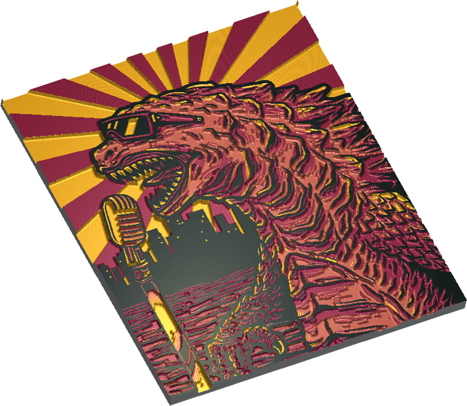 Godzilla Monster of Rock