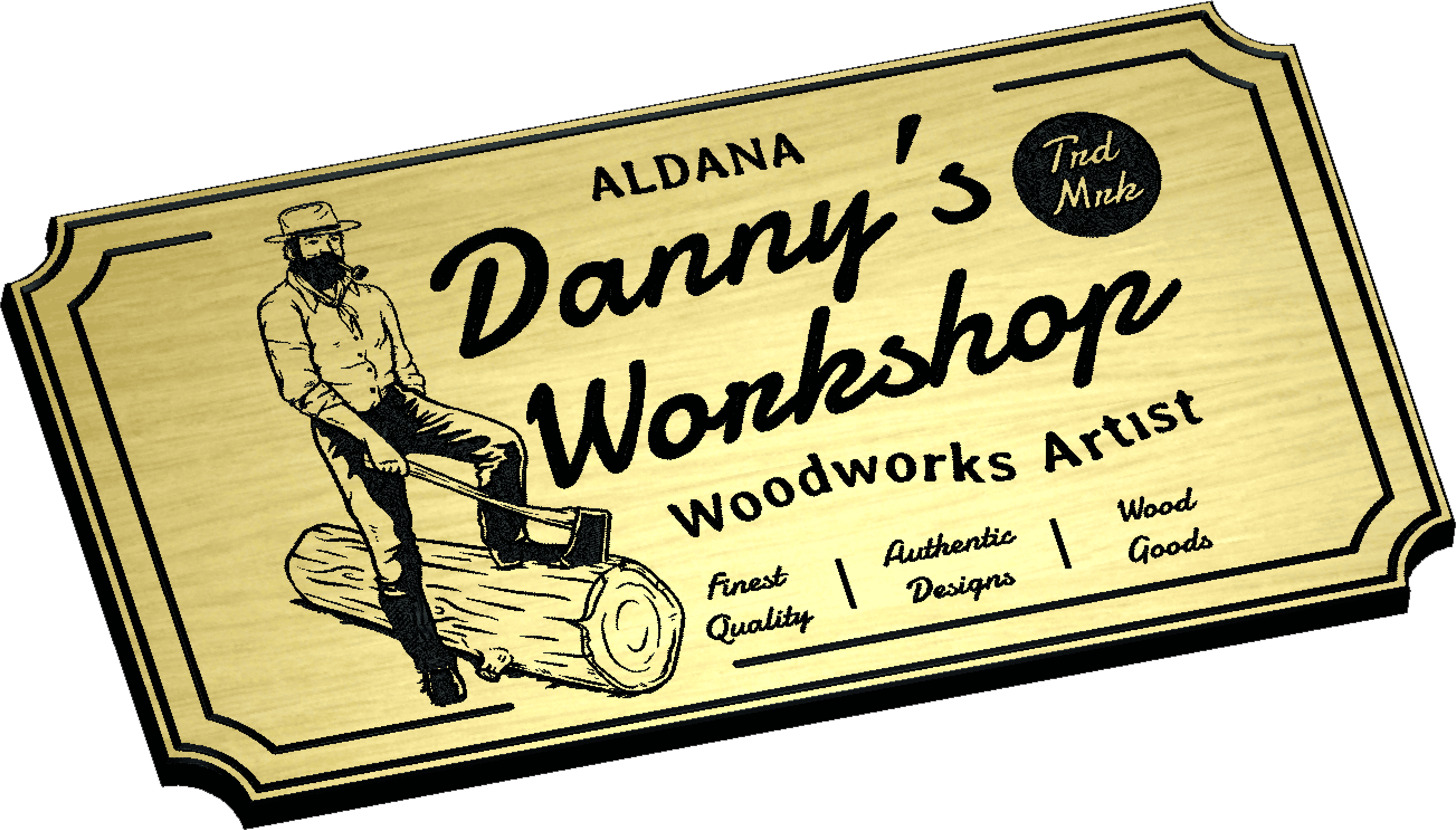 Dannys workshop sign