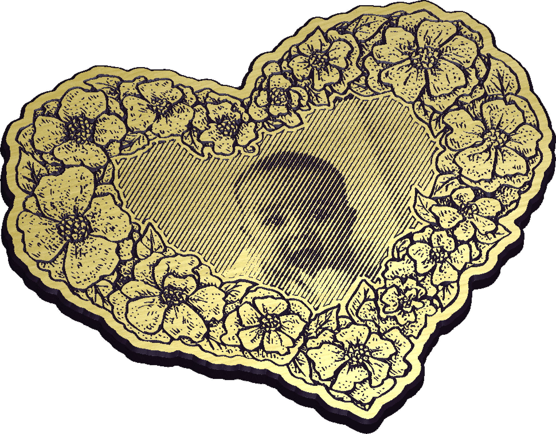 Carving a Vbit photo in a frame