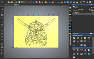 Robot Vectors in Carveco